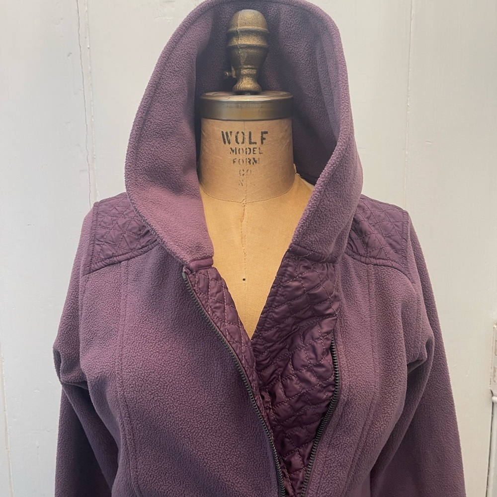 Columbia | Mauve Quilted Fleece Pullover - Picture 6 of 10